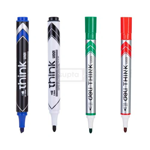 DELI THINK Whiteboard Marker U001 - 12pcs | Supta.ge