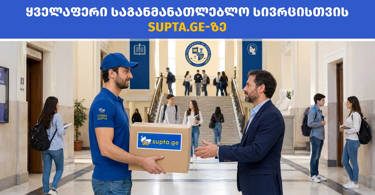 საგანმანათლებლო დაწესებულებების მომარაგება