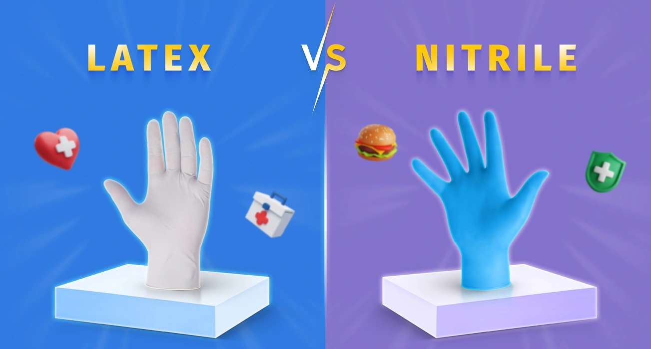 Nitrile or Latex – How to Choose Medical Gloves?
