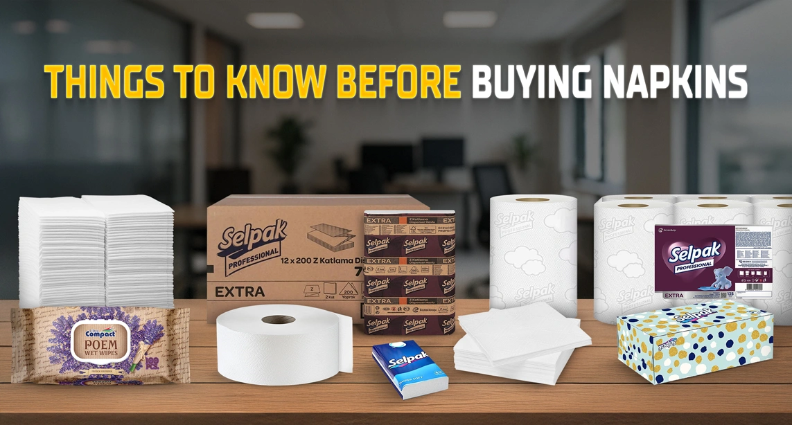 Things to know when choosing napkins – Our Guide for Horeca Sector
